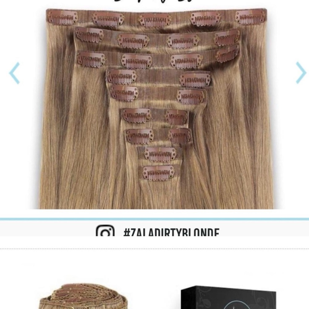 Zala hair extensions NEVER WORN